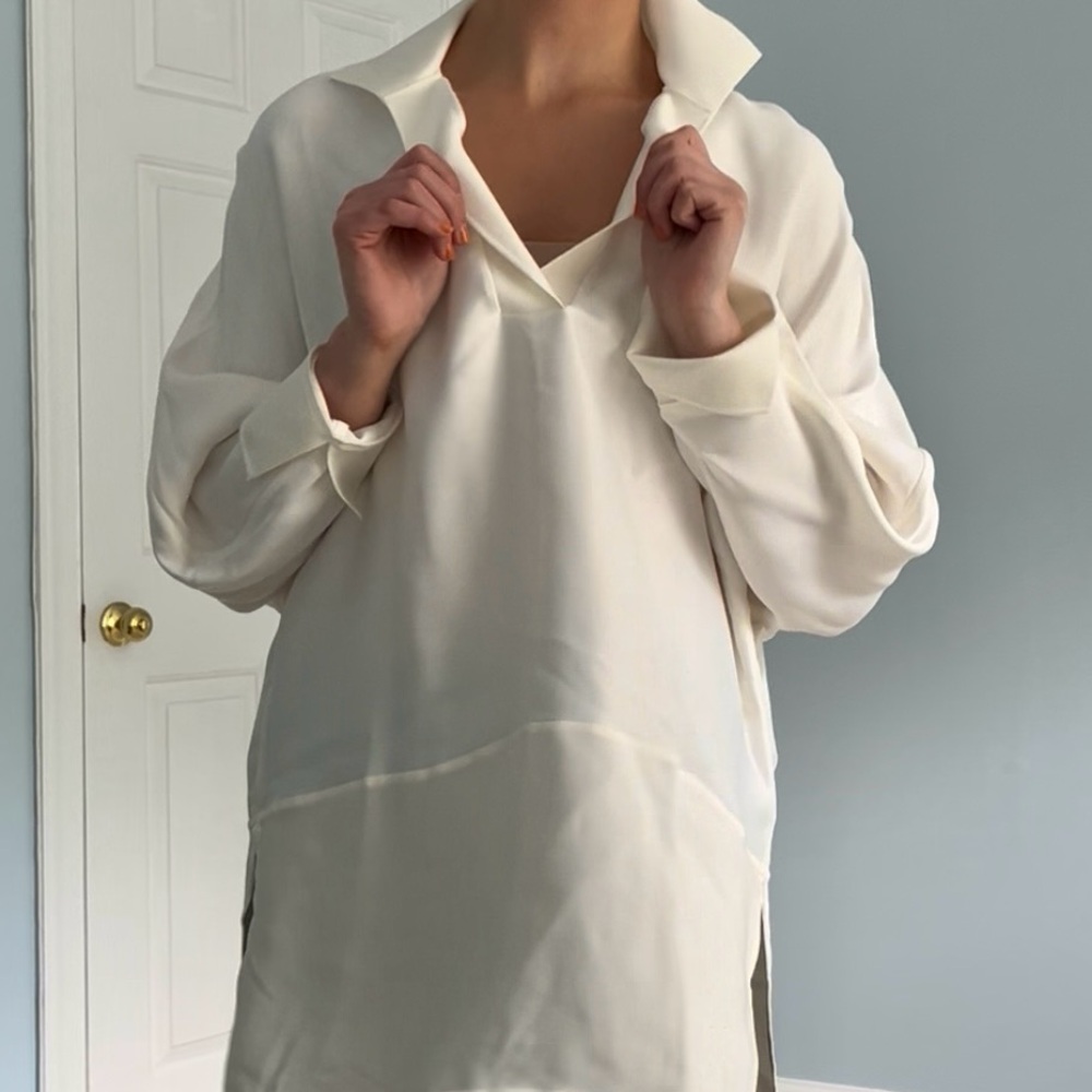 Banana Republic Ivette Satin Tunic